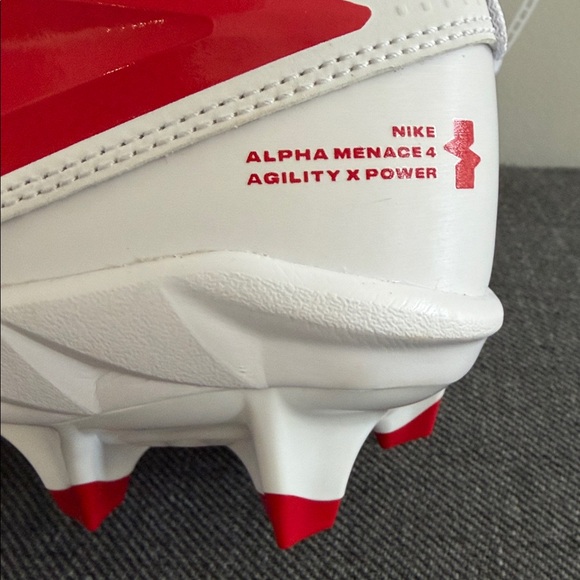 NWT Mens Nike Alpha Menace 4 Varsity TB P "Oklahoma" Football Cleats Size 14 - Picture 8 of 9